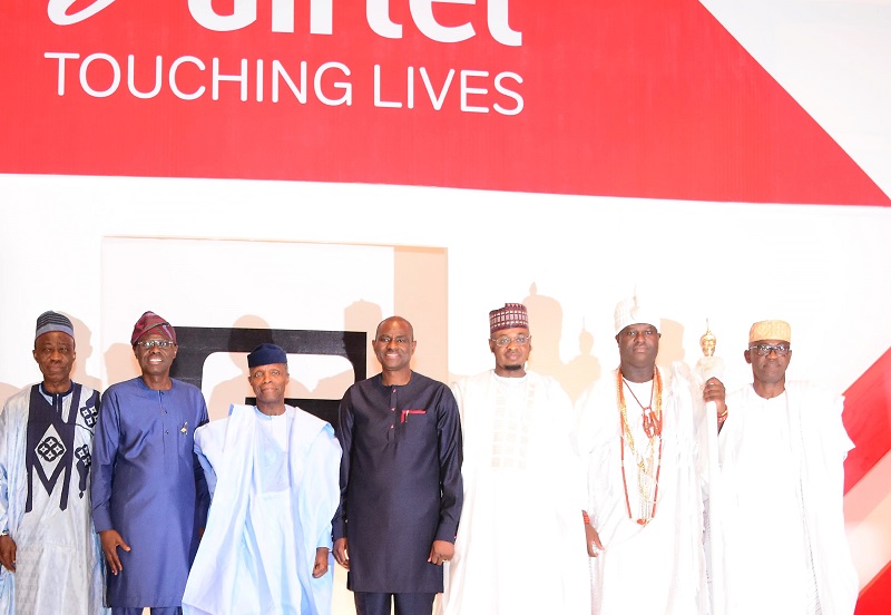 Nigerian VP Osinbajo,and others at the Airtel Touching Lives Season 5 Premiere