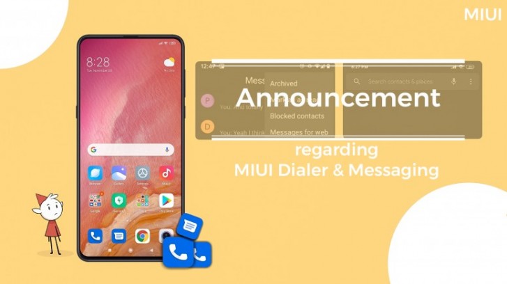 Xiaomi will pre-install Google's Phone and Messages apps on global devices