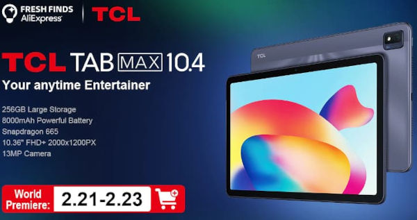 TCL TAB MAX Specifications & Price