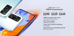 Pricing info: Redmi Note 11 Pro