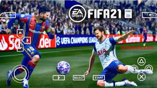 Download Latest FIFA 21 PPSSPP ISO File With PS4 Camera English