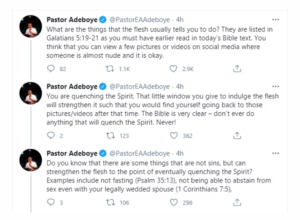 Pastor Adeboye Speaks On Silhouette Challenge